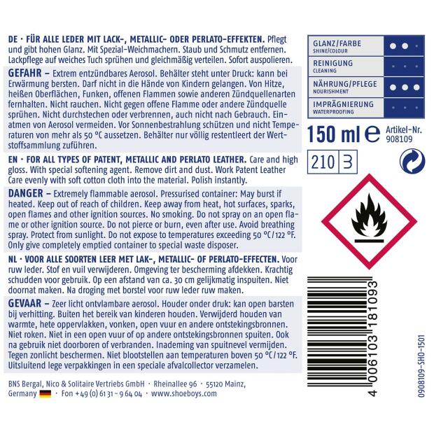 Shoeboys Patent Leather Care