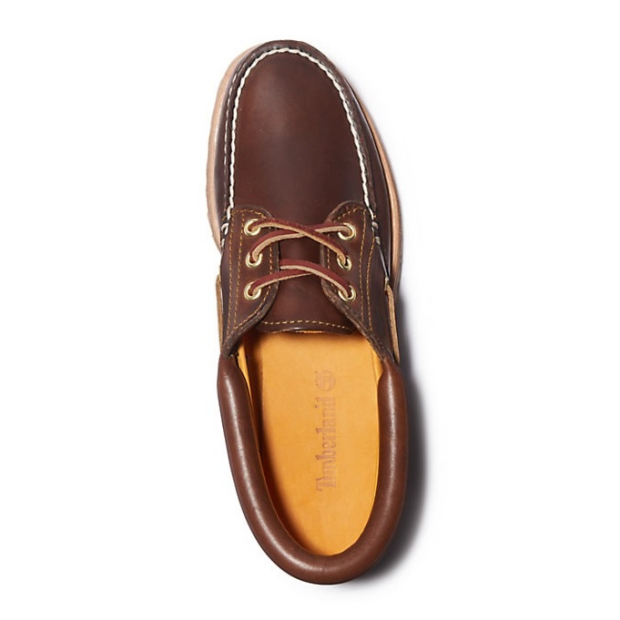 Timberland Noreen 3-Eye Handsewn Womens Boat Shoe