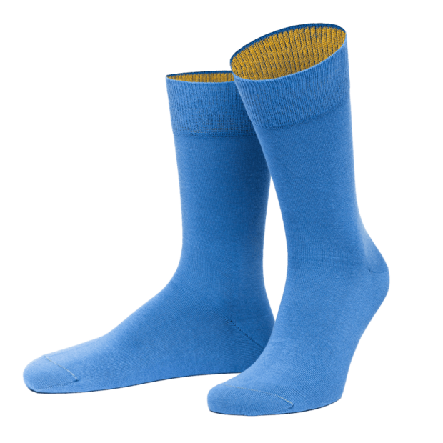 von Jungfeld Bermuda Socken hellblau