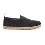 TOMS Espadrille Deconstructed Black Washed Canvas