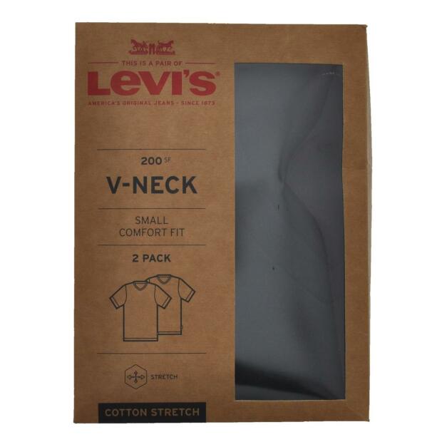 Levi´s 200SF V-Neck T-Shirt 2er Pack