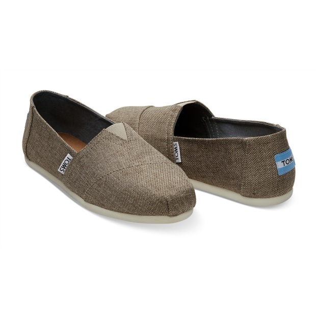 TOMS Espadrille Alpargata Desert Taupe Poly Canvas