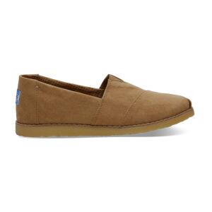 TOMS Espadrille Alpargata Crepe Toffee Suede