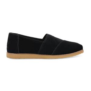 TOMS Espadrille Alpargata Crepe Black Suede