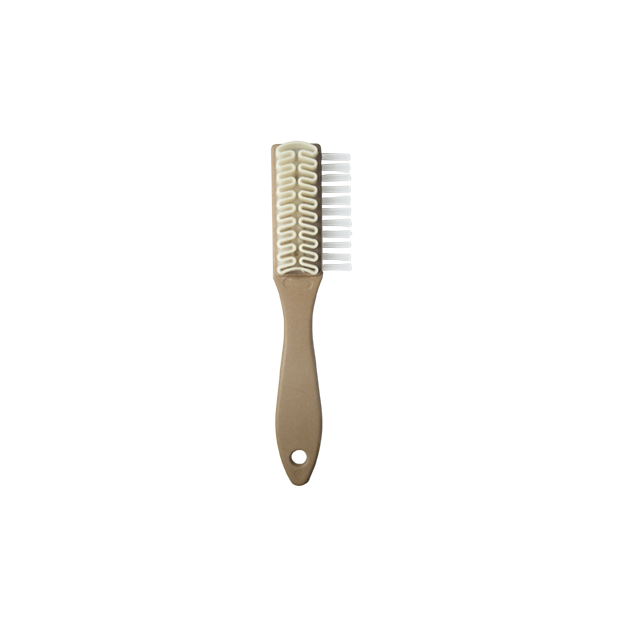 Solitaire handle brush crepe