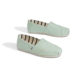 TOMS Espadrille Alpargata Aqua Glass Heritage Canvas