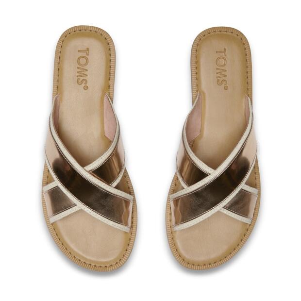 TOMS Sandale Viv Rose Gold Specchio