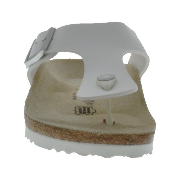 Birkenstock Ramses Birko-Flor Damen Sandale White schmal Gr. 41