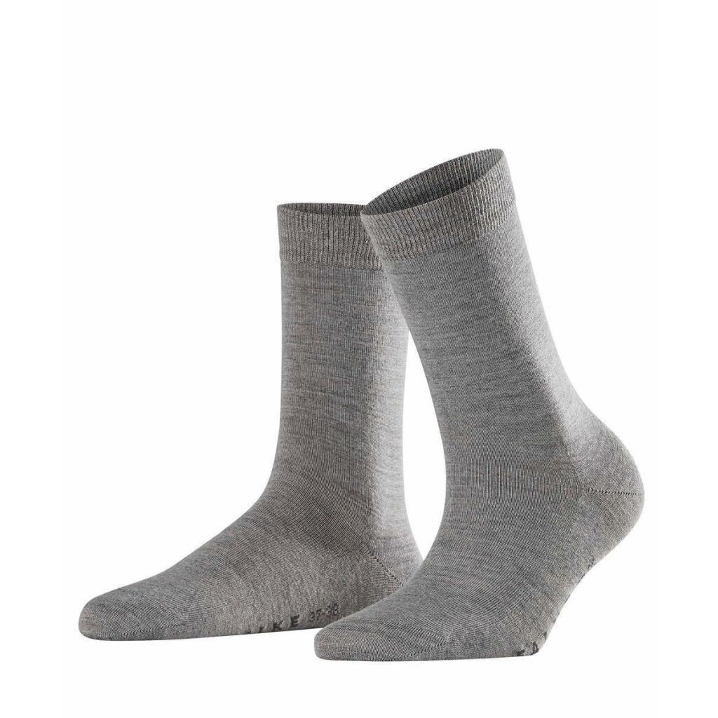 Falke Softmerino Damen Socken light grey mel. 37-38