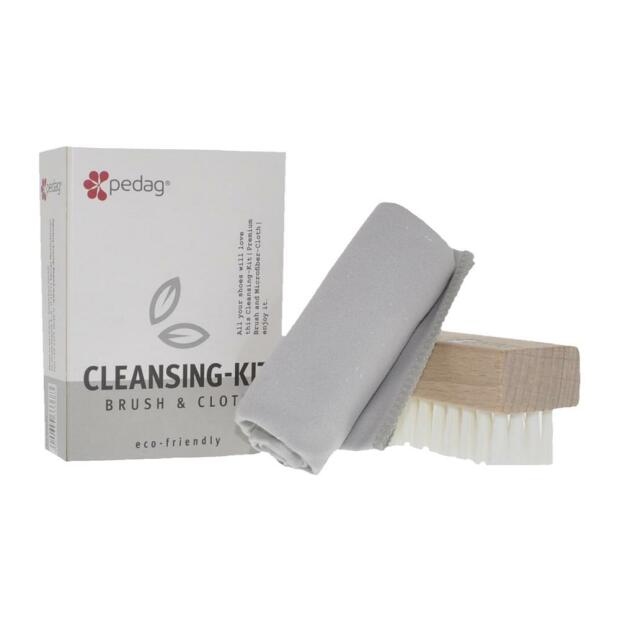 Pedag Cleansing Kit Brush & Microfiber cloth