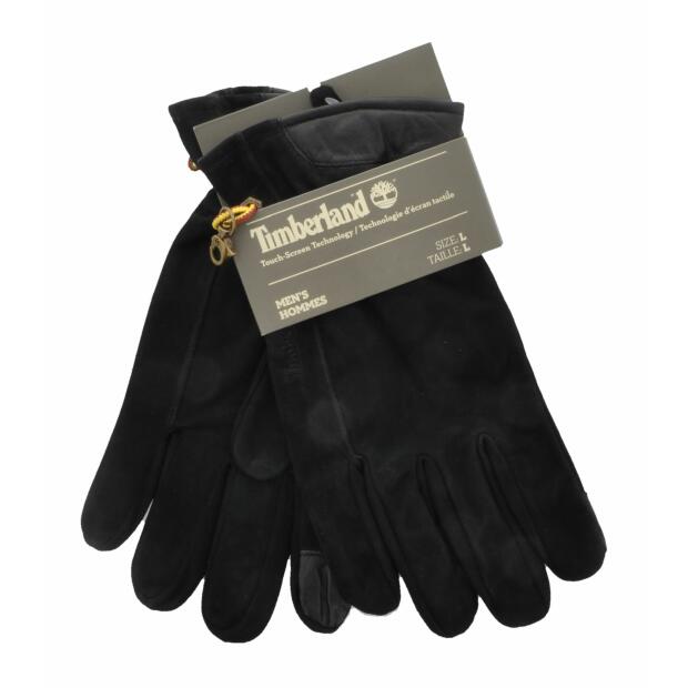 Timberland Touchscreen Mens Nubuck Leather Gloves