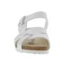 Birkenstock Pisa Damen schmal Sandale weiß Gr. 35