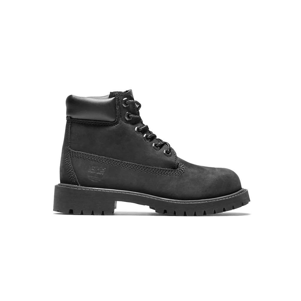 Timberland Kinderschuh 6-Inch Premium Boot Kids Black Nubuck 39.5