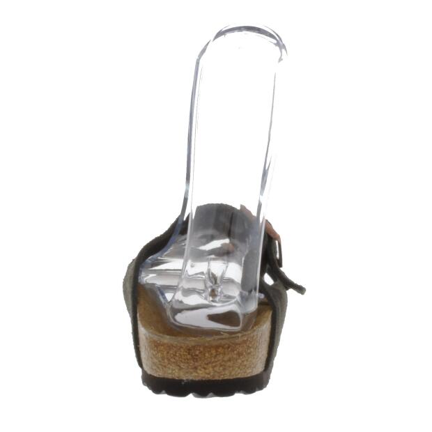 Birkenstock Arizona Sandale Mocha Suede schmal Gr. 41