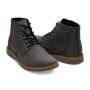 TOMS Mens Porter Water Resistant Black Leather