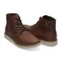 TOMS Mens Porter Water Resistant Dark Brown Leather