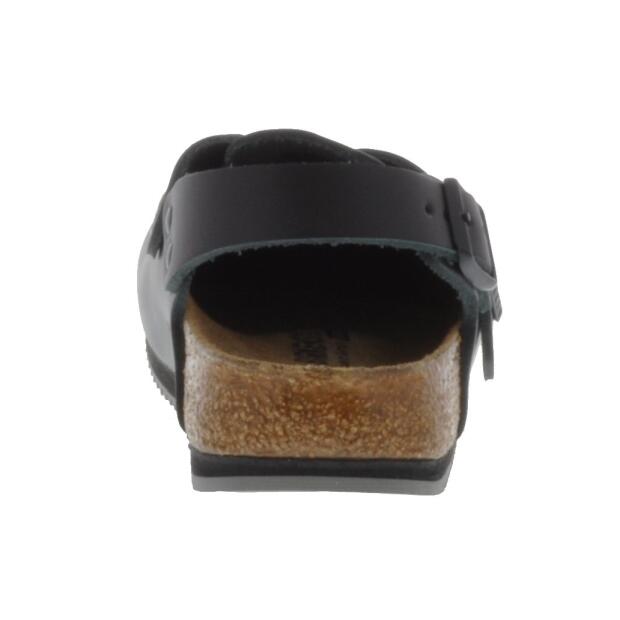 Birkenstock Tokyo Super Grip Leather Slip Black Gr. 40