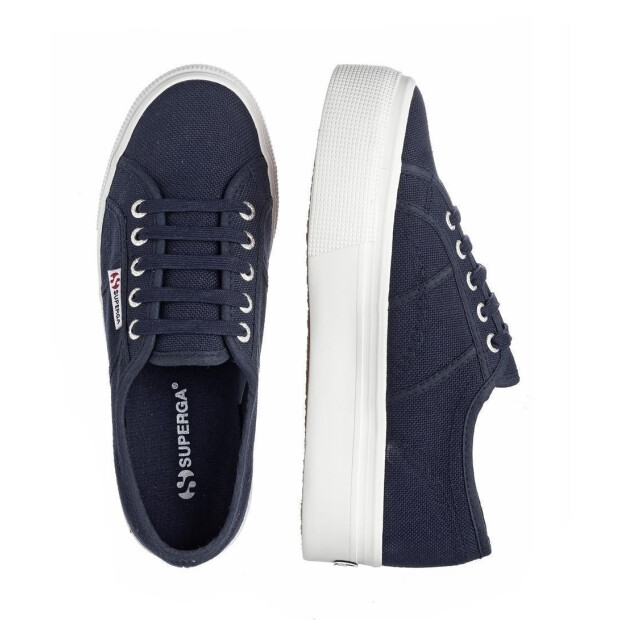 Superga 2730 Cotu Sneaker Navy-White 42