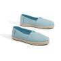 TOMS Espadrille Alpargata Pastel Turquoise Nubuck