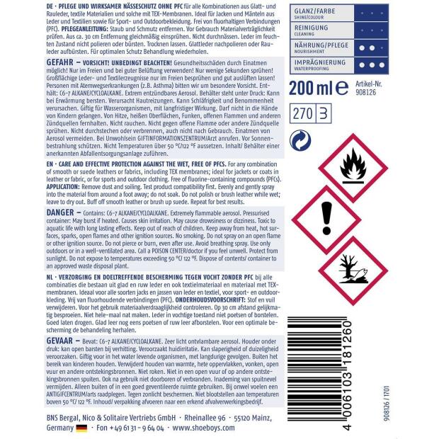 Shoeboy´s Combi Care Pflege PFC-free