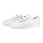 Superga 2870 Club S Comfleastrapeu Sneaker Sace-White-Beige Gesso 35