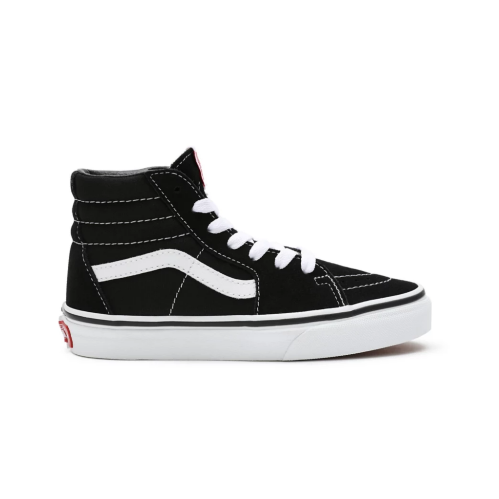 Vans UY SK8-Hi Kids Black/True White 30
