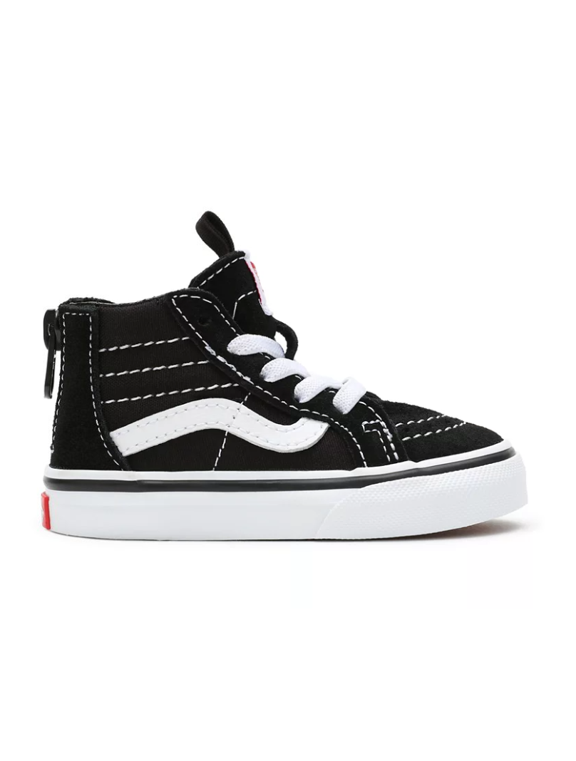 Vans TD SK8-Hi Zip Kleinkinder Black/True White 17