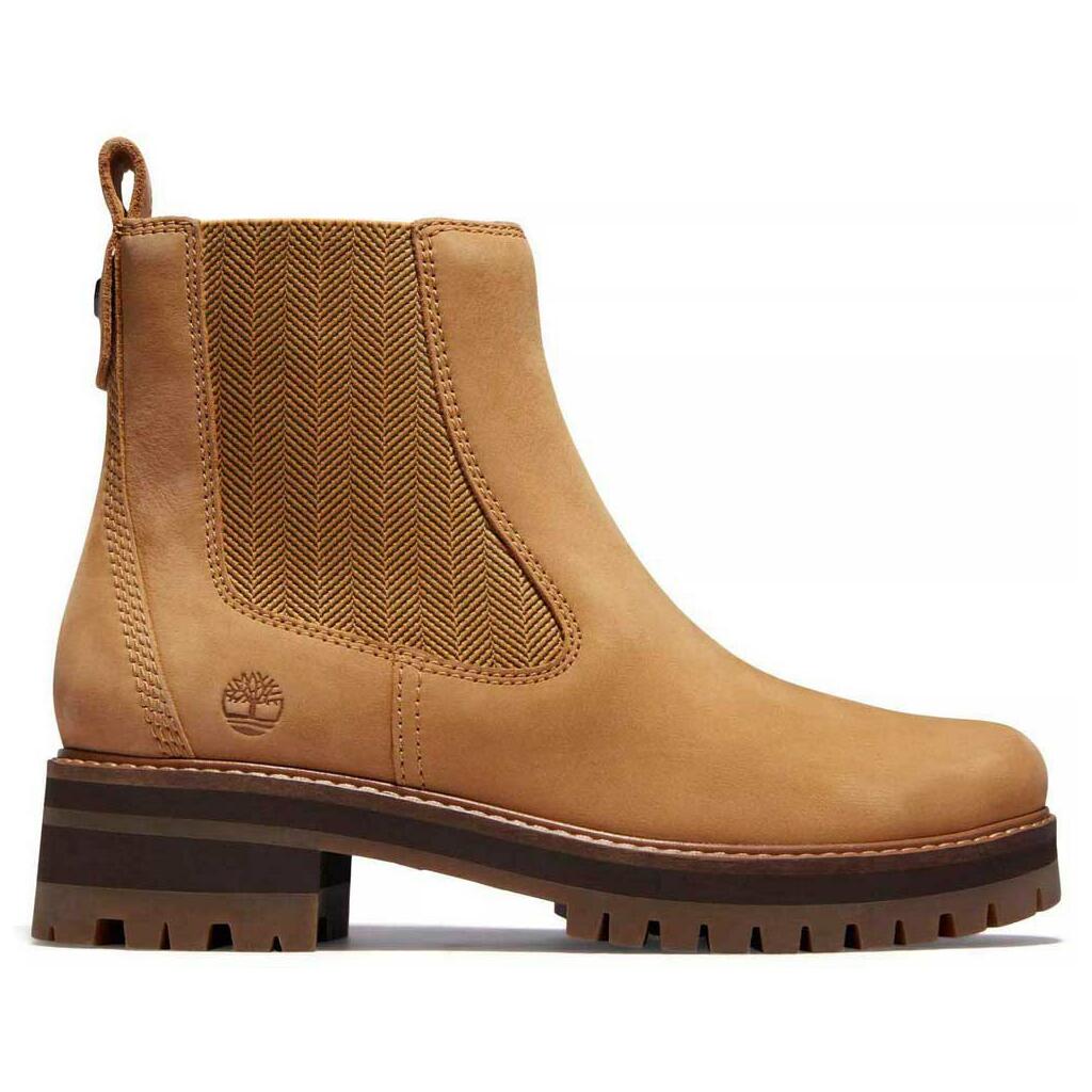 Timberland Courmayeur Valley Damen Chelsea Boot Spruce Yellow 36