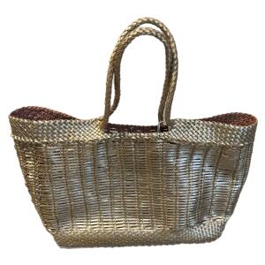 The Dragon Diffusion Leather Bag, Window Basket Gold
