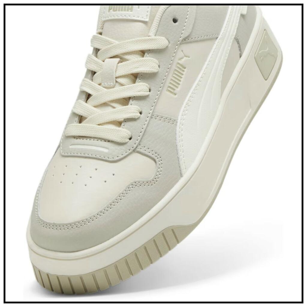 Puma Carina Street Animal Fever Alpine Snow Warm White Damen Sneaker