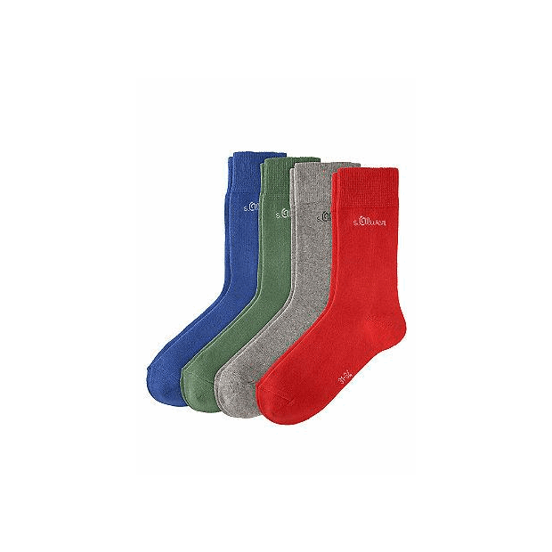 s.Oliver Classic Socks Junior 4er Pack Socken