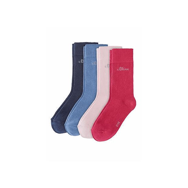 s.Oliver Classic Socks Junior 4er Pack Socken