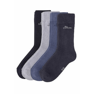 s.Oliver Classic Socks Junior 4er Pack Socken