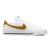 White/Gold-Suede